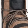 Jacquemus + Moon Boot Icon Low Μπεζ Ριγέ Μπότες από Φελτ