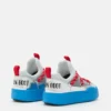 Junior Park Low Lace Silver Space Race Sneakers