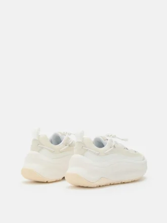 Λευκά πάνινα Sneakers Moon247 Xlace Λευκά πάνινα Sneakers Moon247 Xlace