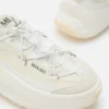 Λευκά πάνινα Sneakers Moon247 Xlace Λευκά πάνινα Sneakers Moon247 Xlace