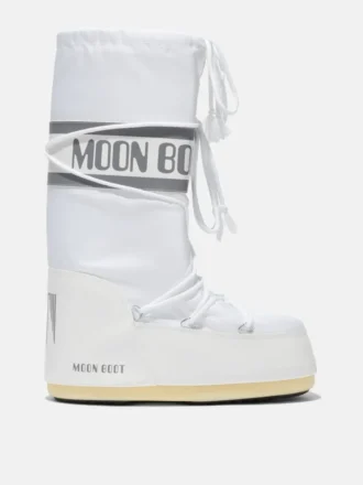 Λευκές μπότες Icon Nylon από νάιλον