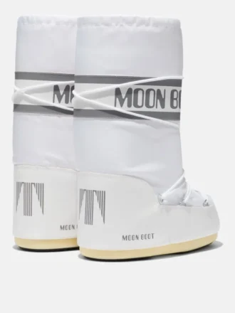 Λευκές μπότες Icon Nylon από νάιλον