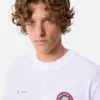 Λευκό μακρυμάνικο T-shirt Adidas X Moon Boot Λευκό μακρυμάνικο T-shirt Adidas X Moon Boot