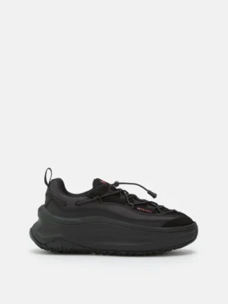 Μαύρα πάνινα Sneakers Moon247 Xlace