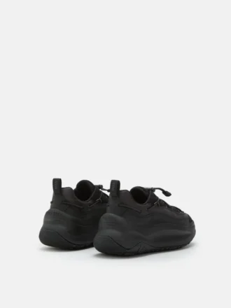 Μαύρα πάνινα Sneakers Moon247 Xlace