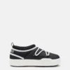 Μαύρα πάνινα Sneakers Park Icon
