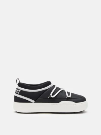 Μαύρα πάνινα Sneakers Park Icon