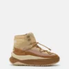 Moon247 Brown Xlace Mid Sneakers