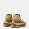 Moon247 Brown Xlace Mid Sneakers