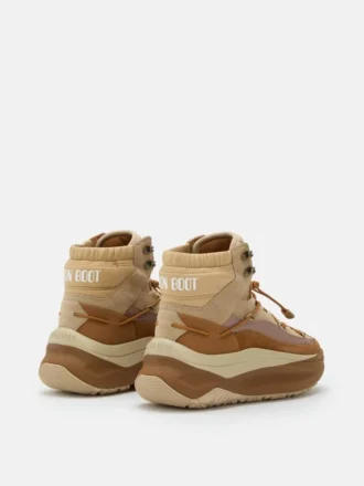 Moon247 Brown Xlace Mid Sneakers Moon247 Brown Xlace Mid Sneakers