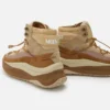 Moon247 Brown Xlace Mid Sneakers