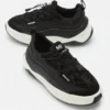 Moon247 Xlace Μαύρα & Λευκά Sneakers Moon247 Xlace Μαύρα & Λευκά Sneakers