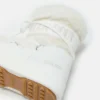 Μποτάκια Ltrack White Faux-Fur