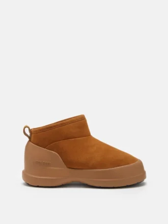 Μποτάκια Mezzaluna Brown Suede Low