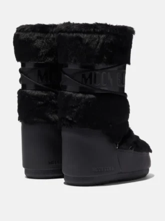 Μπότες Icon Black Faux-Fur