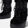 Μπότες Icon Black Faux-Fur