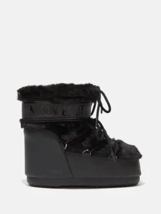 Μπότες Icon Low Black Faux-Fur