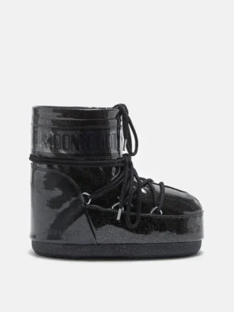 Μπότες Icon Low Black Glitter