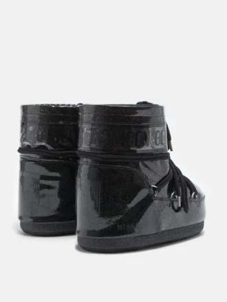 Μπότες Icon Low Black Glitter