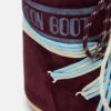 Μπότες Icon Low Burgundy Suede