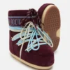 Μπότες Icon Low Burgundy Suede