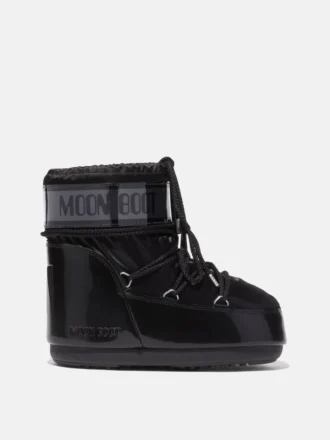 Μπότες Icon Low Glance Black Satin