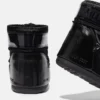 Μπότες Icon Low Glance Black Satin