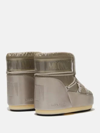 Μπότες Icon Low Glance Platinum Satin
