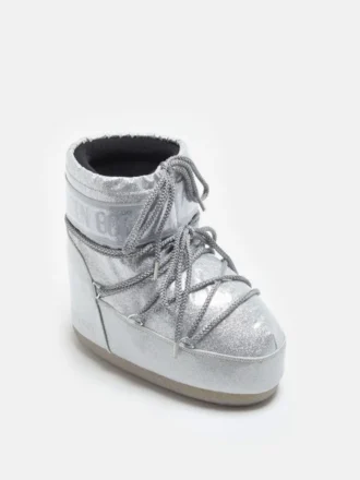 Μπότες Icon Low Silver Glitter