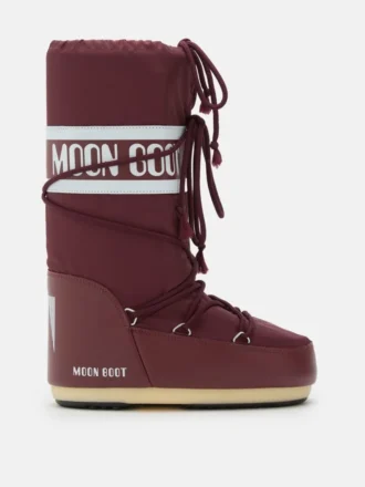 Μπότες Icon Nylon σε μπορντό χρώμα