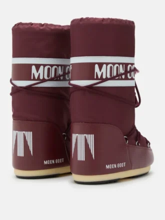 Μπότες Icon Nylon σε μπορντό χρώμα