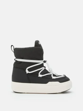 Μπότες Junior Park Black Lace Mid Μπότες Junior Park Black Lace Mid