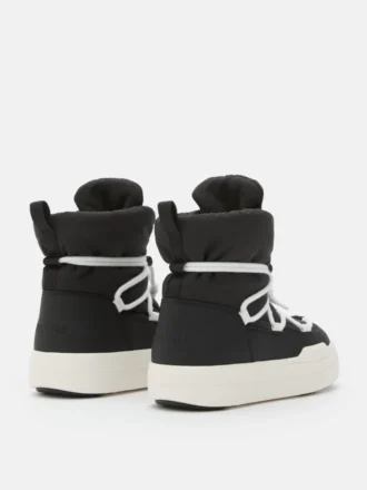 Μπότες Junior Park Black Lace Mid Μπότες Junior Park Black Lace Mid