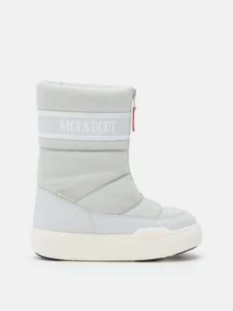 Μπότες Junior Park Grey Zip πάνω από το γόνατο