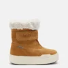 Μπότες Junior Park Strap Brown Suede