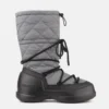 Μπότες Mezzaluna Grey Quilted πάνω από το γόνατο Μπότες Mezzaluna Grey Quilted πάνω από το γόνατο