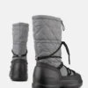 Μπότες Mezzaluna Grey Quilted πάνω από το γόνατο Μπότες Mezzaluna Grey Quilted πάνω από το γόνατο