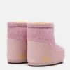 Μπότες Moon Boot X Guest in Residence Icon Low No Lace Rose Knit
