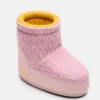 Μπότες Moon Boot X Guest in Residence Icon Low No Lace Rose Knit