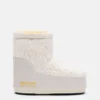 Μπότες Moon Boot X Guest in Residence Icon Low No Lace White Sand Knit Boots