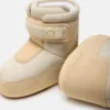 Μπότες Moon Boot X Vandythepink® Icon Strap από μπεζ σουέτ