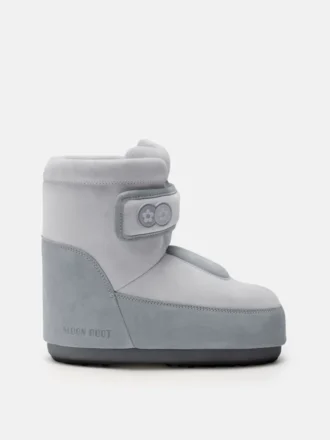 Μπότες Moon Boot X Vandythepink® Icon Strap Grey Suede