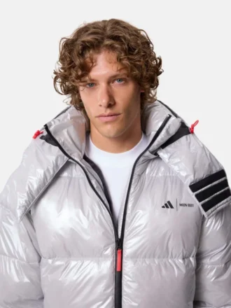 Μπουφάν Adidas X Moon Boot Silver Puffer Jacket Μπουφάν Adidas X Moon Boot Silver Puffer Jacket