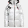 Μπουφάν Adidas X Moon Boot Silver Puffer Jacket