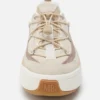 Πάνινα Sneakers Moon247 Xlace σε χρώμα υπόλευκο και γκρι-καφέ Πάνινα Sneakers Moon247 Xlace σε χρώμα υπόλευκο και γκρι-καφέ