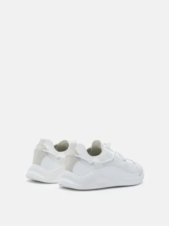 Πάνινα Sneakers Moonlight White